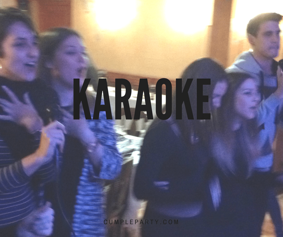 El momento karaoke alegra cualquier fiesta