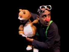 Kiplin clown: show de marionetas en Barcelona y el Gato buscando