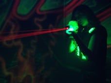 Batalla láser Junior en la ciudad Batalla de laser tag