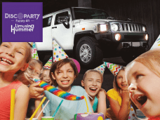 Discoparty para niños y adolescentes: limusina y diversión de lujo