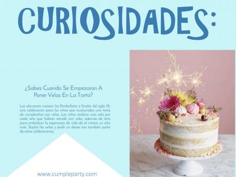 Curiosidades: el origen del pastel de cumpleaños