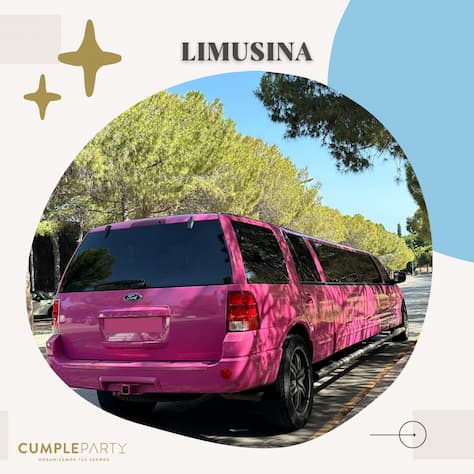 Alquiler Limusina Rosa Hummer en Barcelona